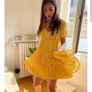 Urban outfitter yellow dress🌼🌼🌼